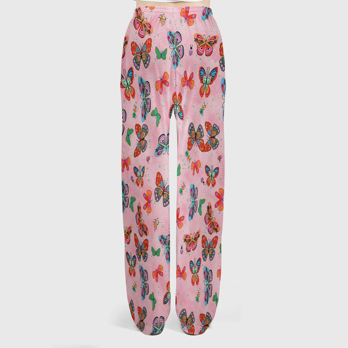 Colorful Butterfly Garden Nurse Scrub Set