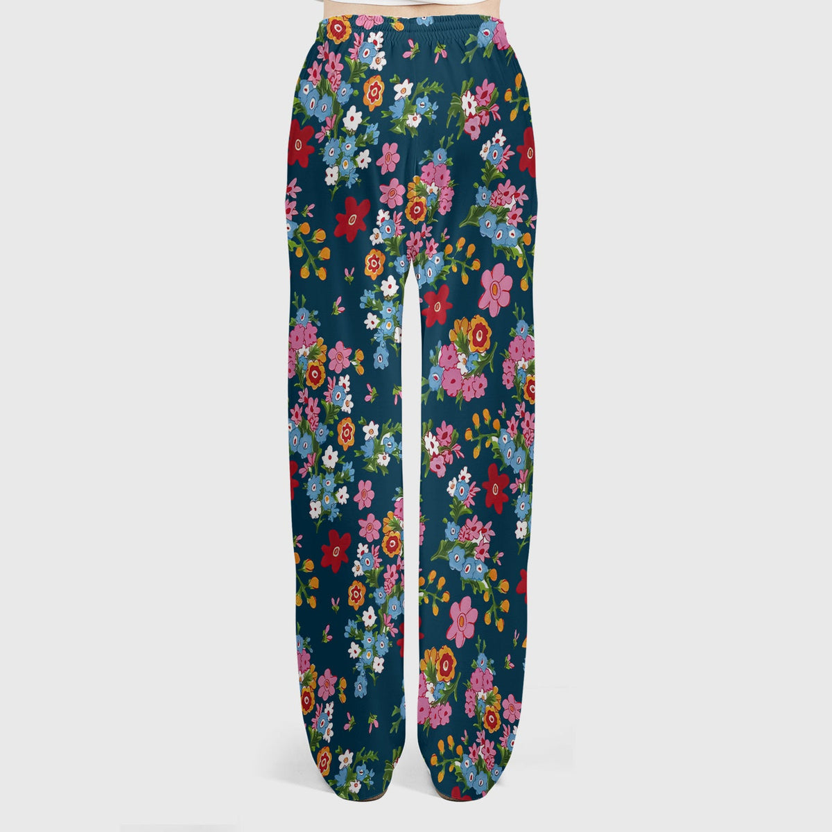 Vintage Floral Bouquet Nurse Scrub Set