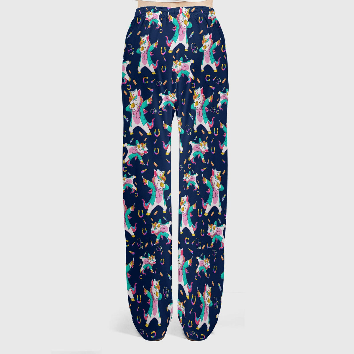 Unicorn Dance Nurse Scrub Set