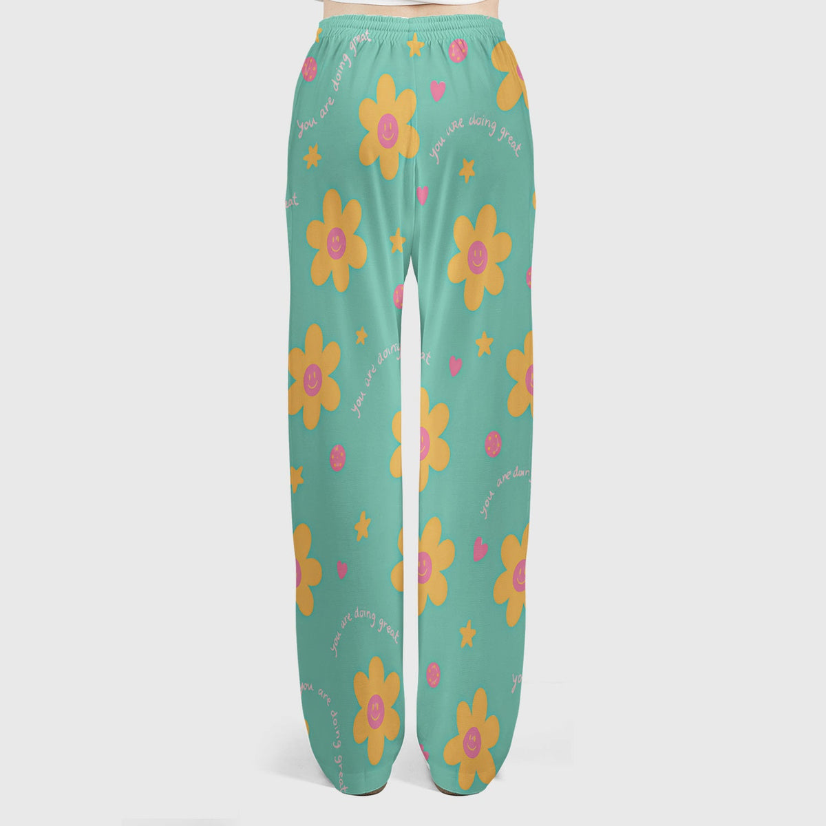 Smiley Flower Nurse Scrub Set