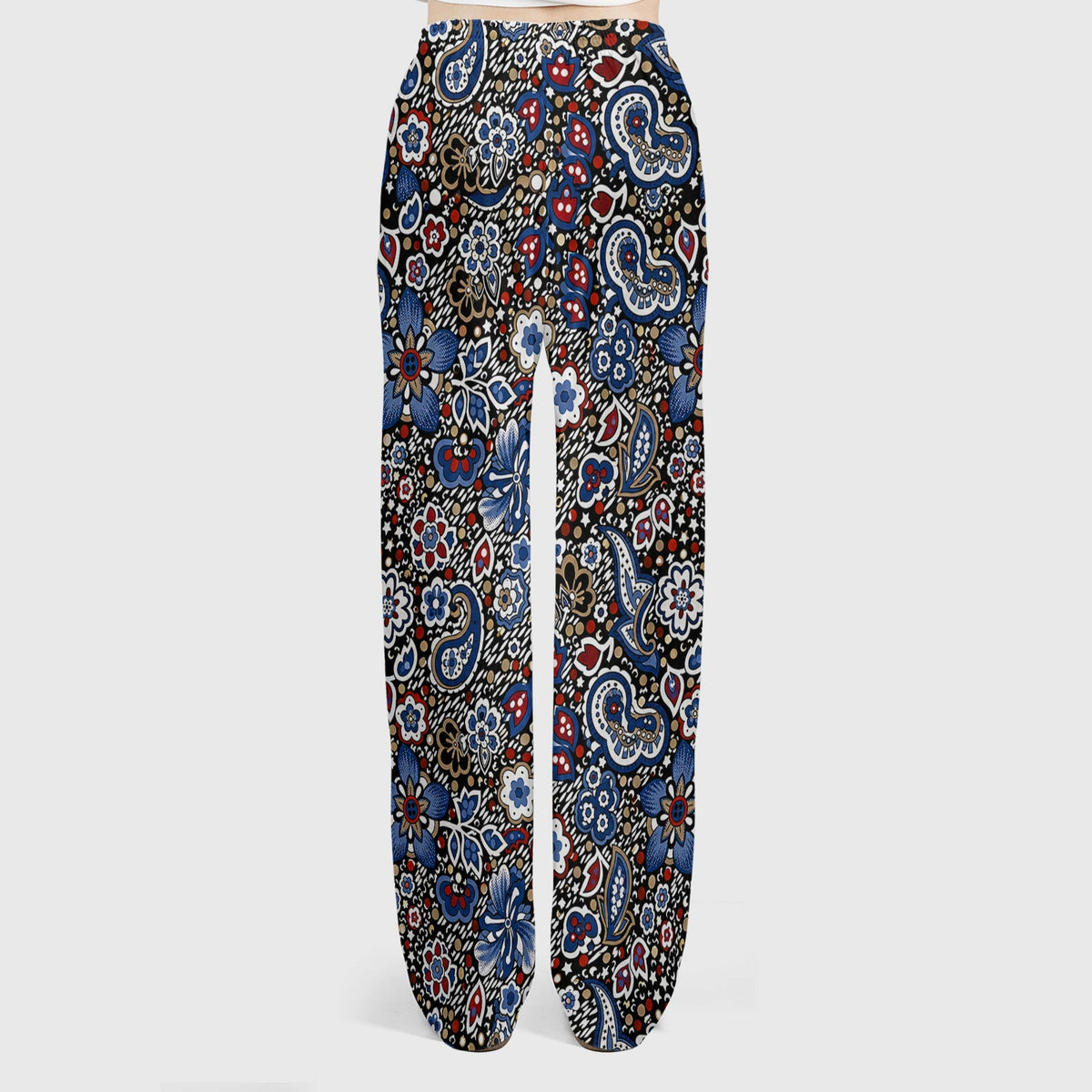 Classic Paisley Floral Nurse Scrub Set