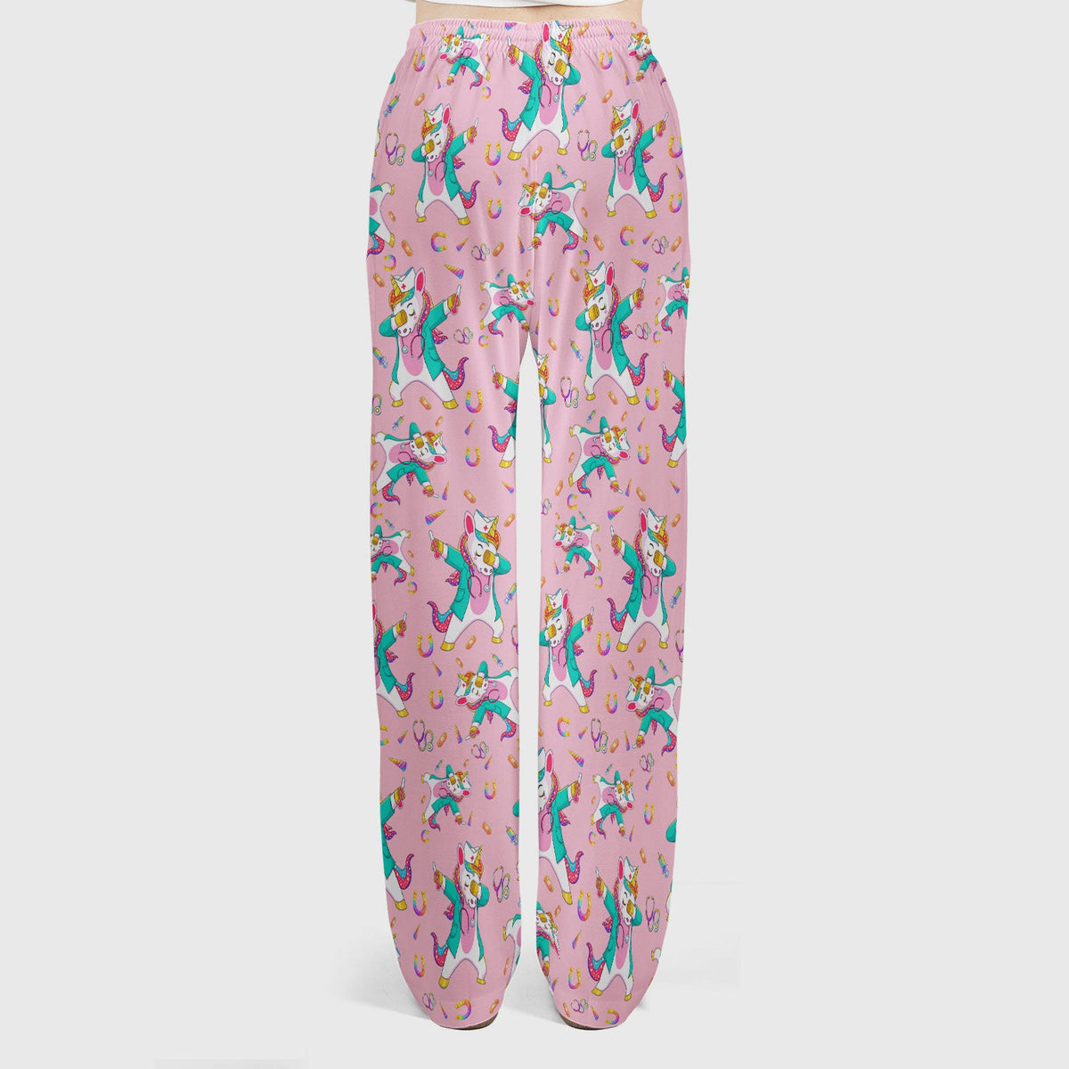 Unicorn Dance Nurse Scrub Set