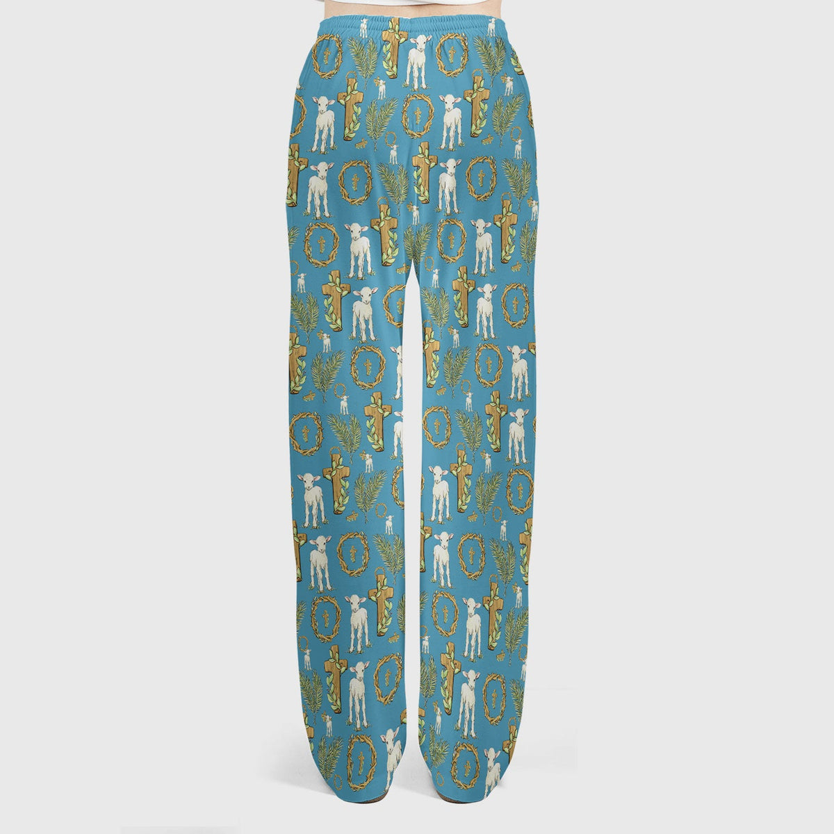 Faith Lamb Cross Nurse Scrub Set
