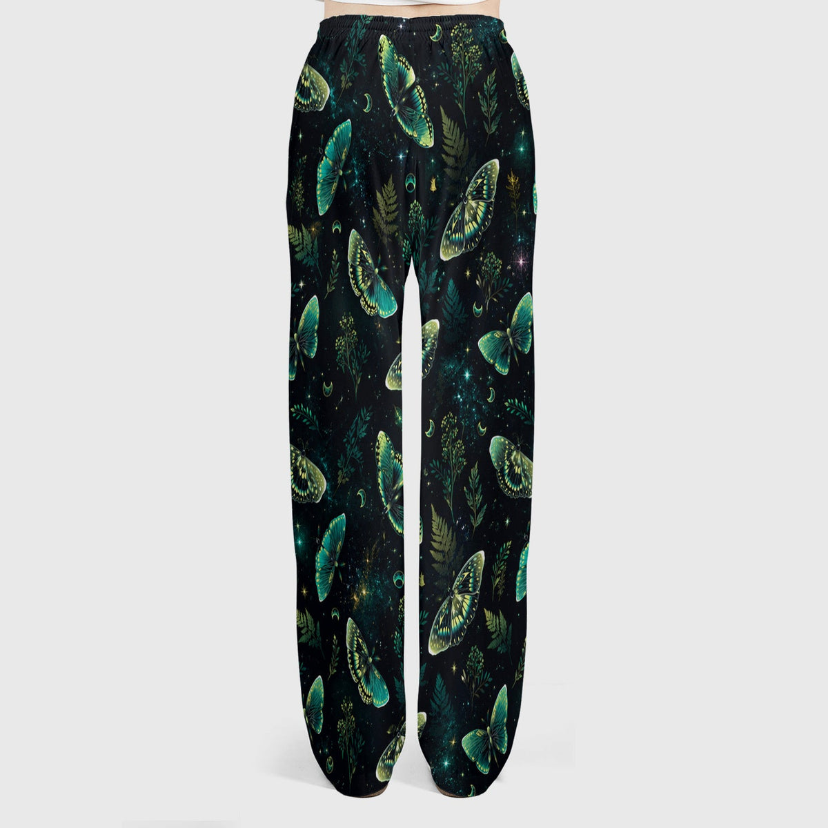 Mystical Moonlight Butterfly Garden Nurse Scrub Set II