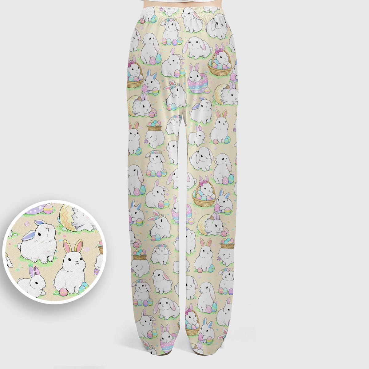 Bunny Egg Nurse Scrub Set - Easter Gift