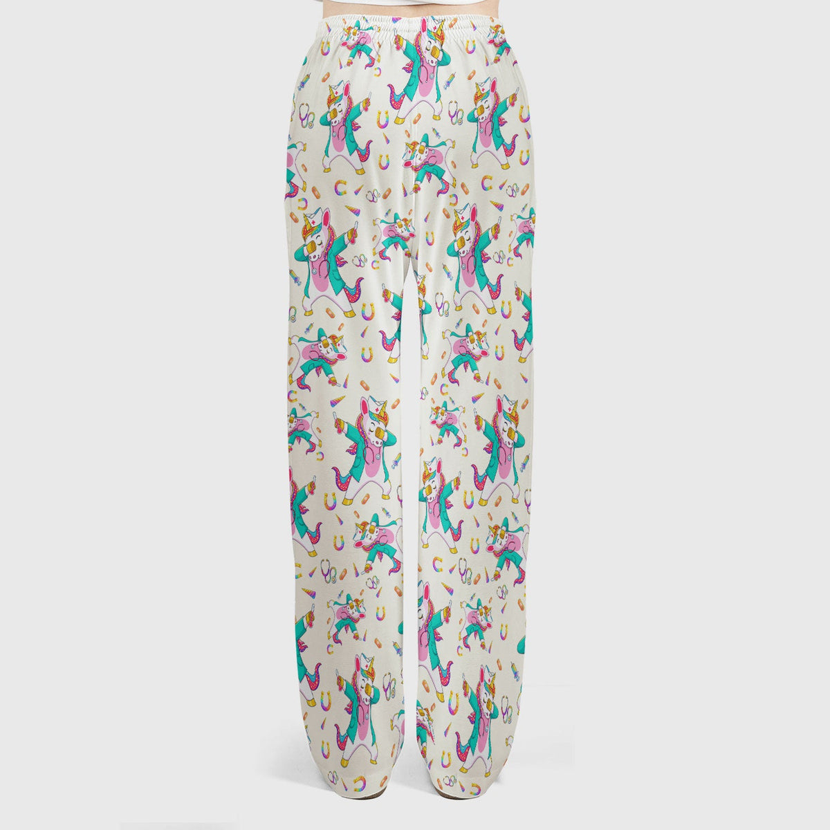 Unicorn Dance Nurse Scrub Set
