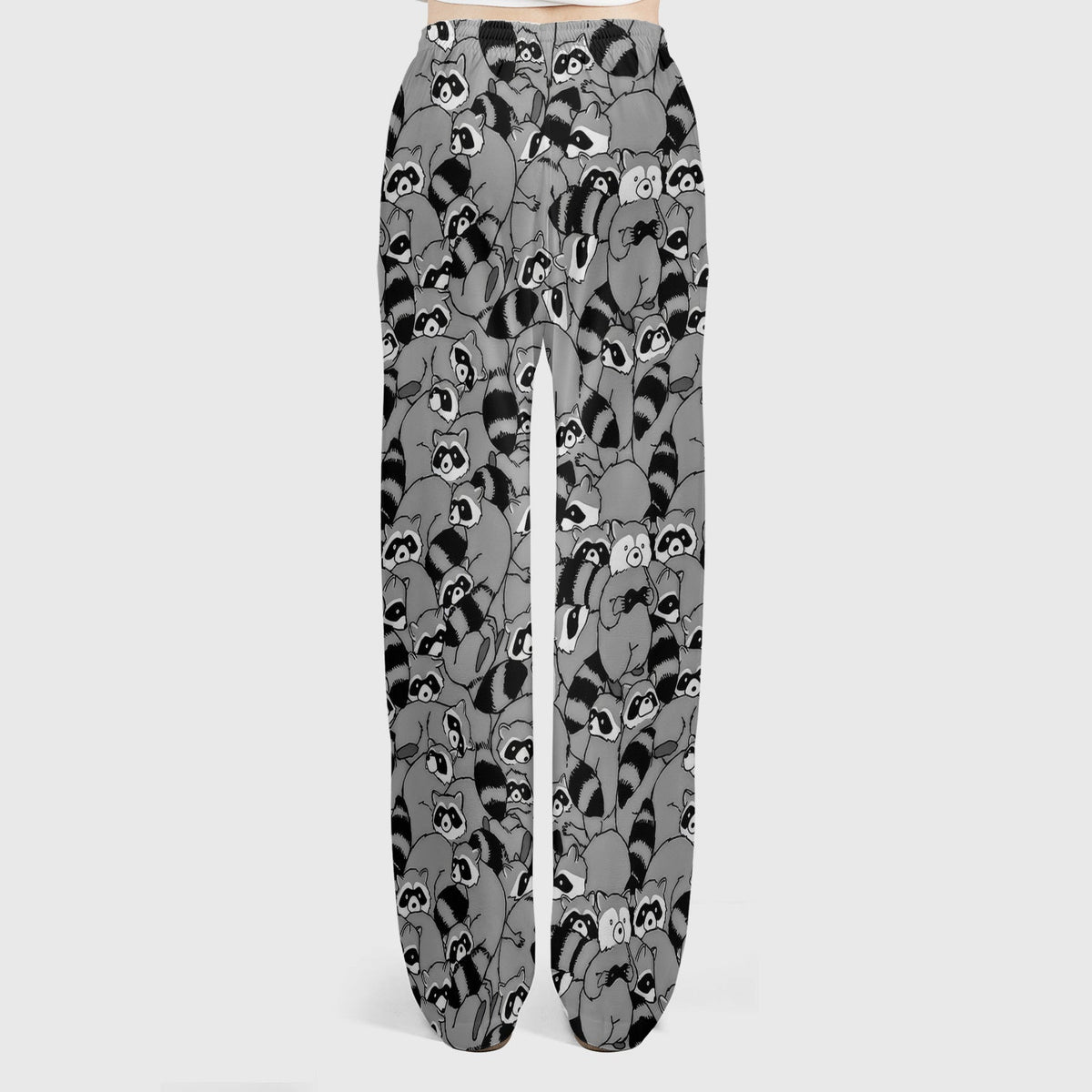 Raccoon Crowd Nurse Scrub Set