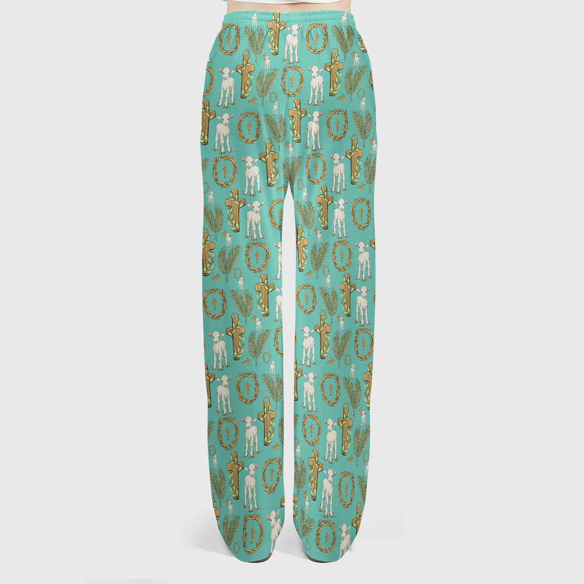Faith Lamb Cross Nurse Scrub Set