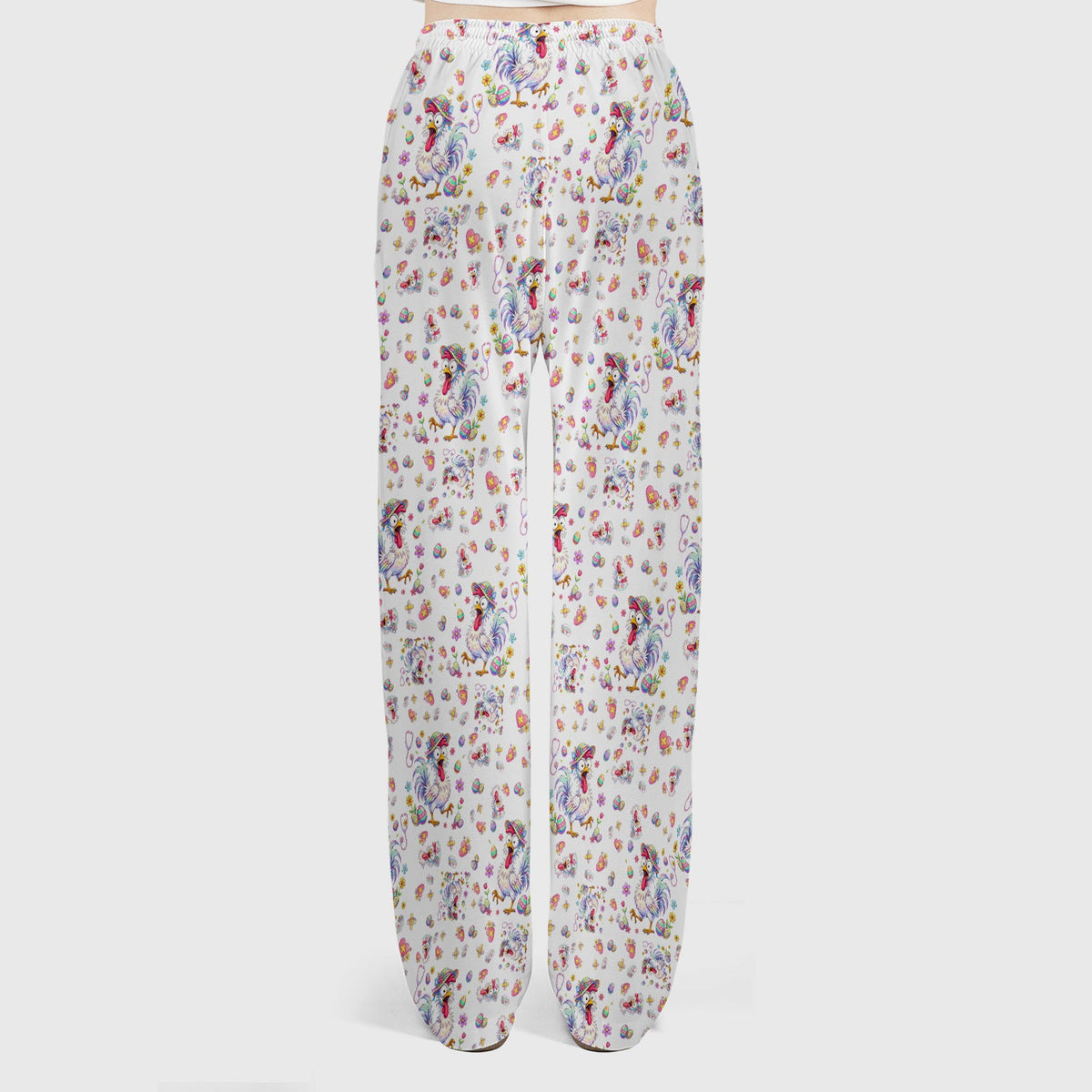 Easter Chicken Nurse Scrub Set