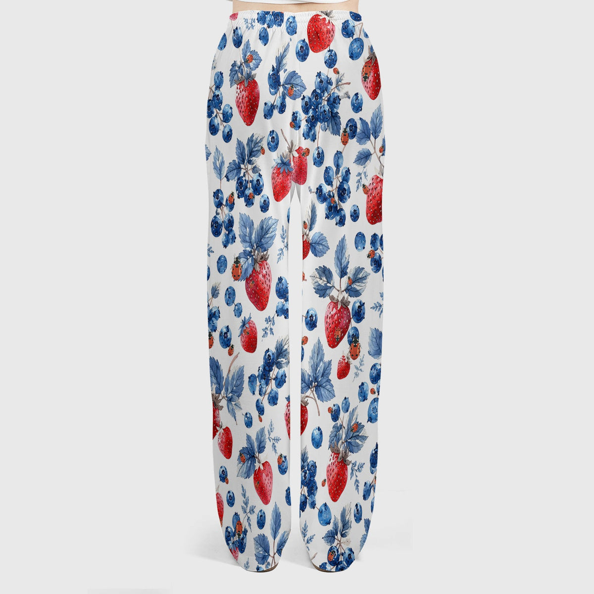 Strawberry Blueberry Ladybug Nurse Scrub Set