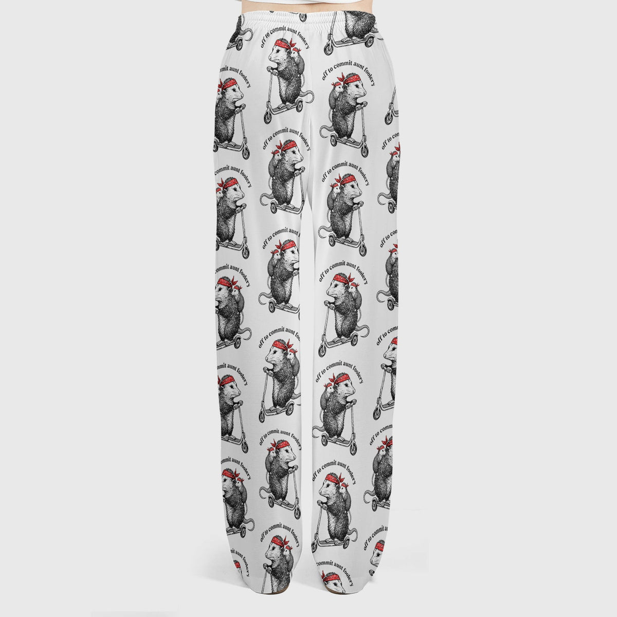 Aunt Foolery Opossum Nurse Scrub Set