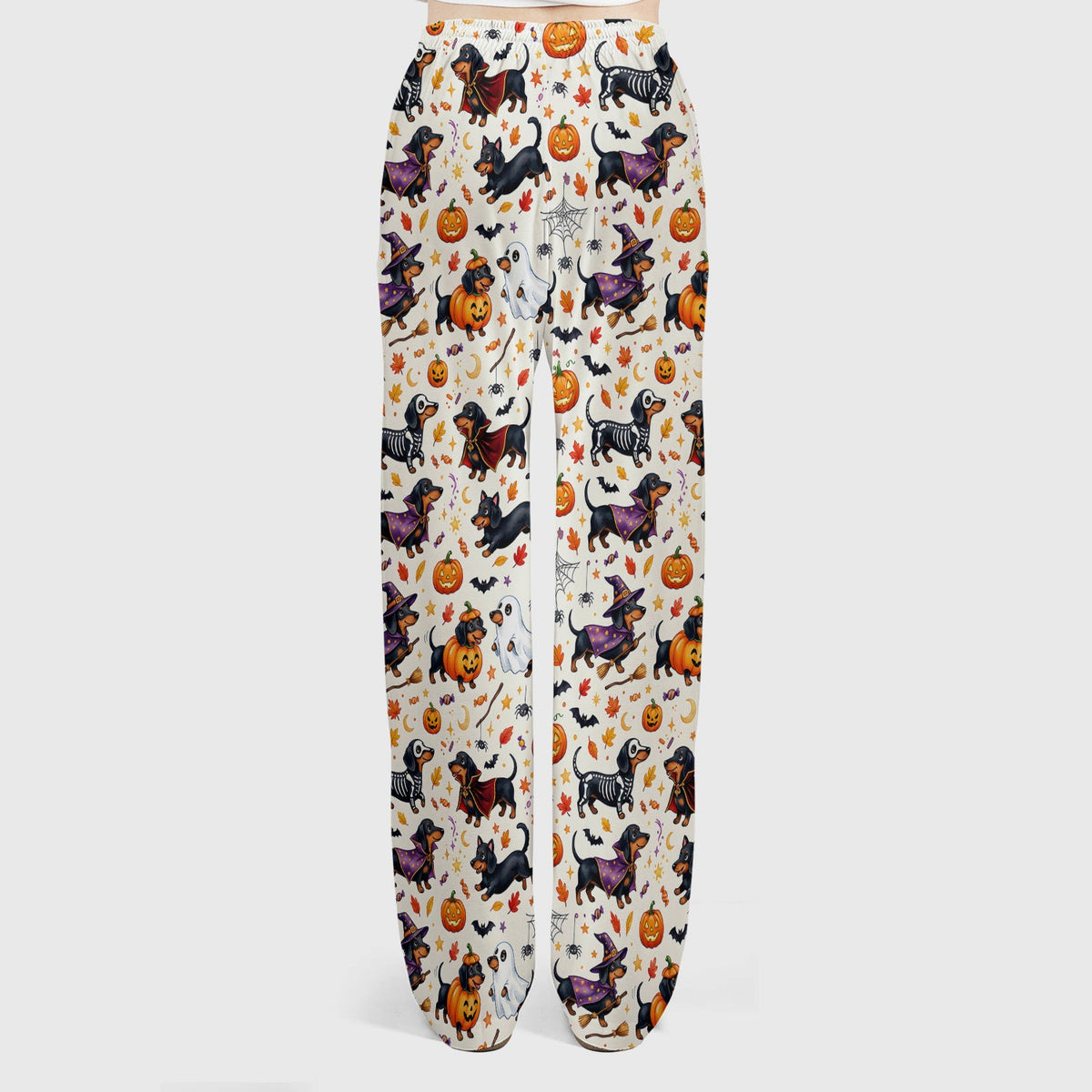 Halloween Dachshund Costume Nurse Scrub Set