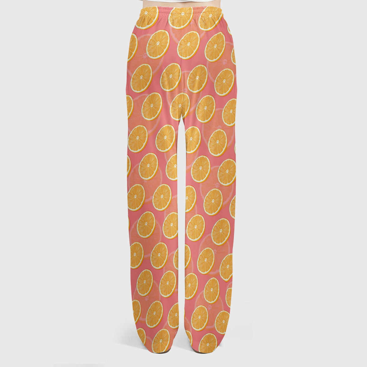 Fresh Orange Slice Nurse Scrub Set
