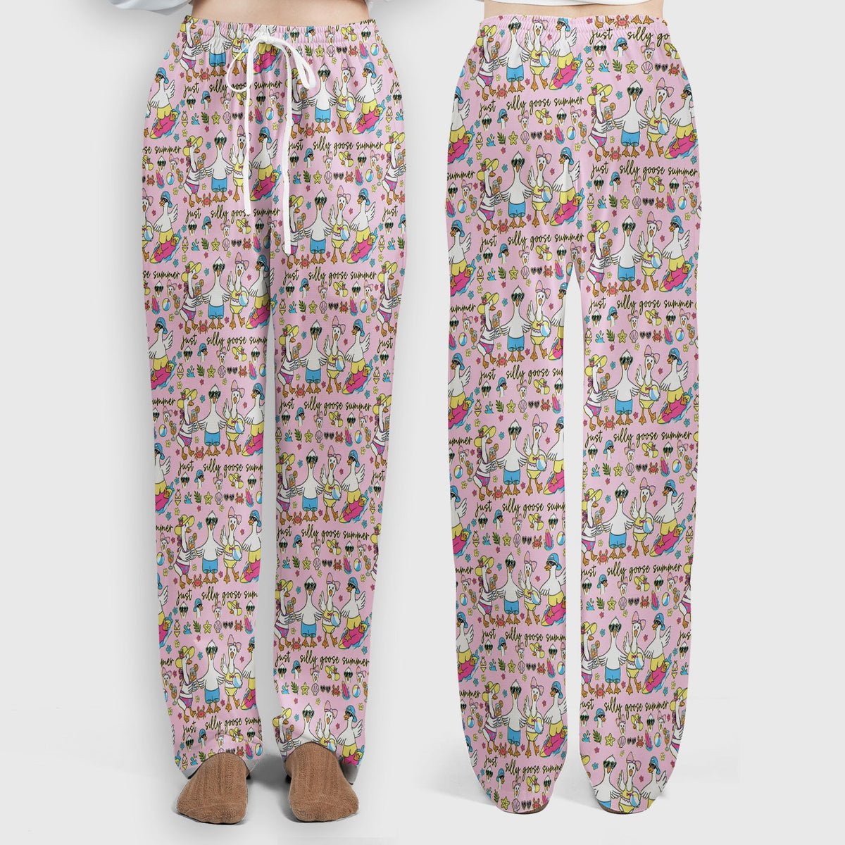 Silly Goose Summer Nurse Scrub Set
