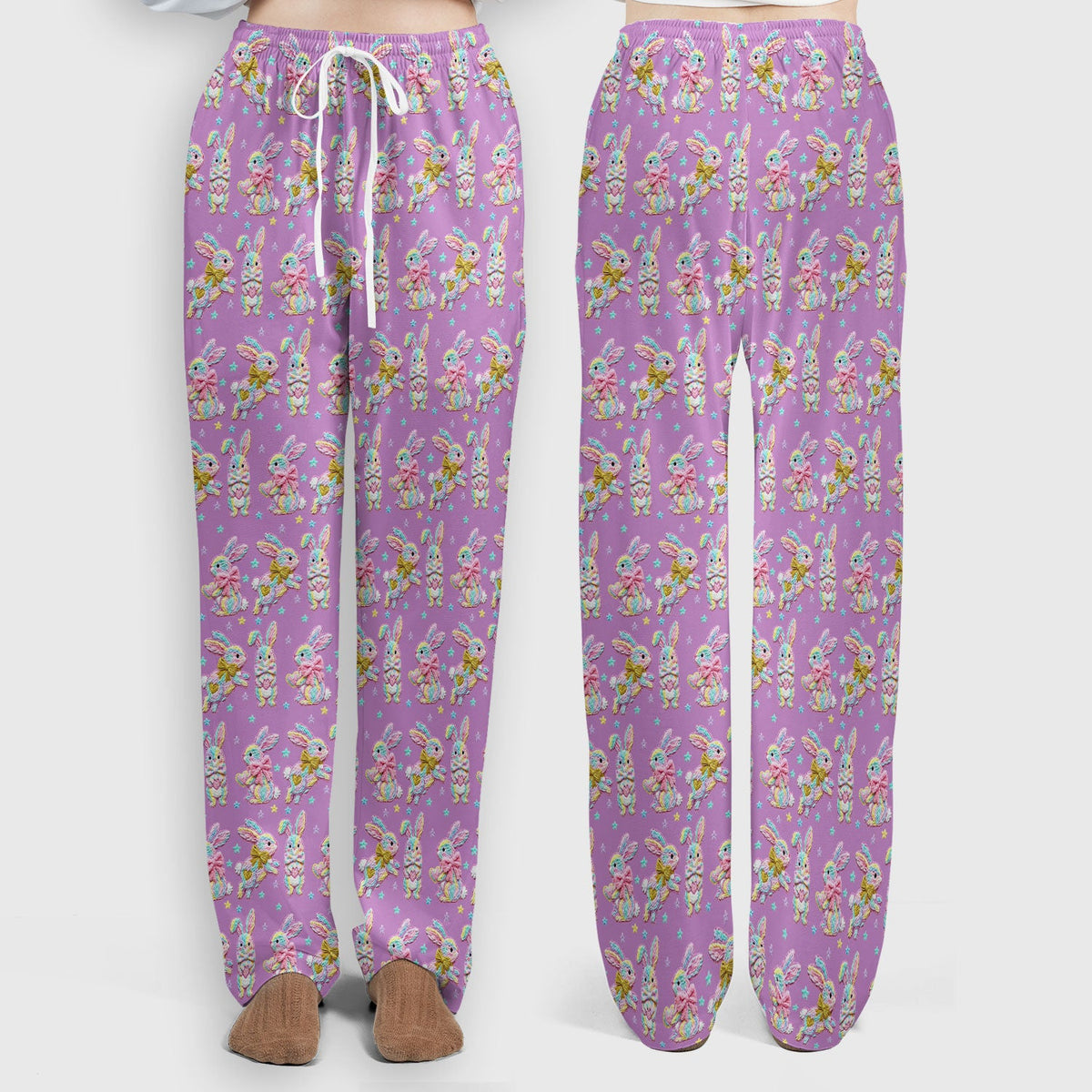 Cartoon Bunny Nurse Scrub Set