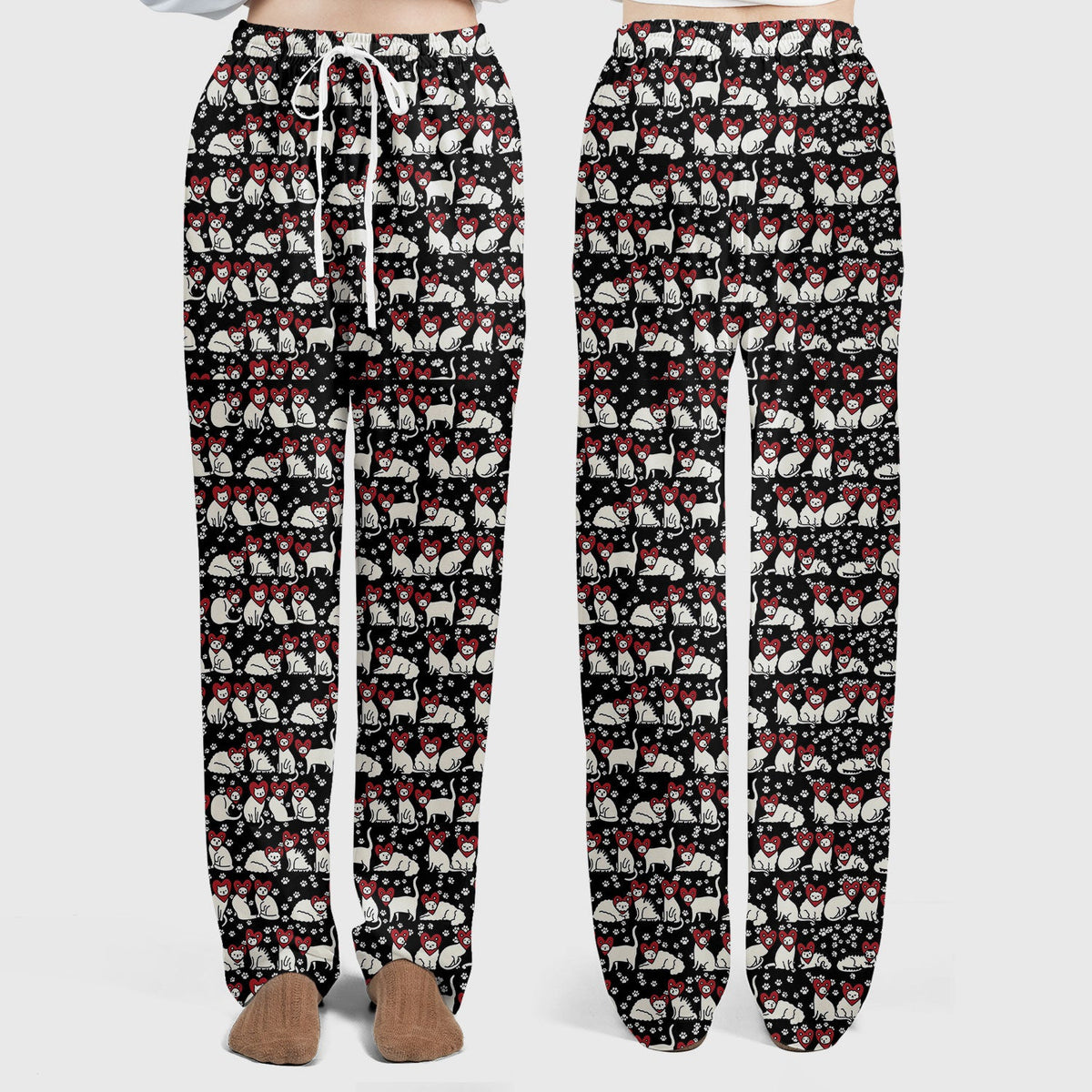 Cat Heart Nurse Scrub Set