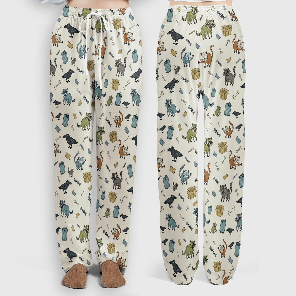 Trash Raccoon Nurse Scrub Set