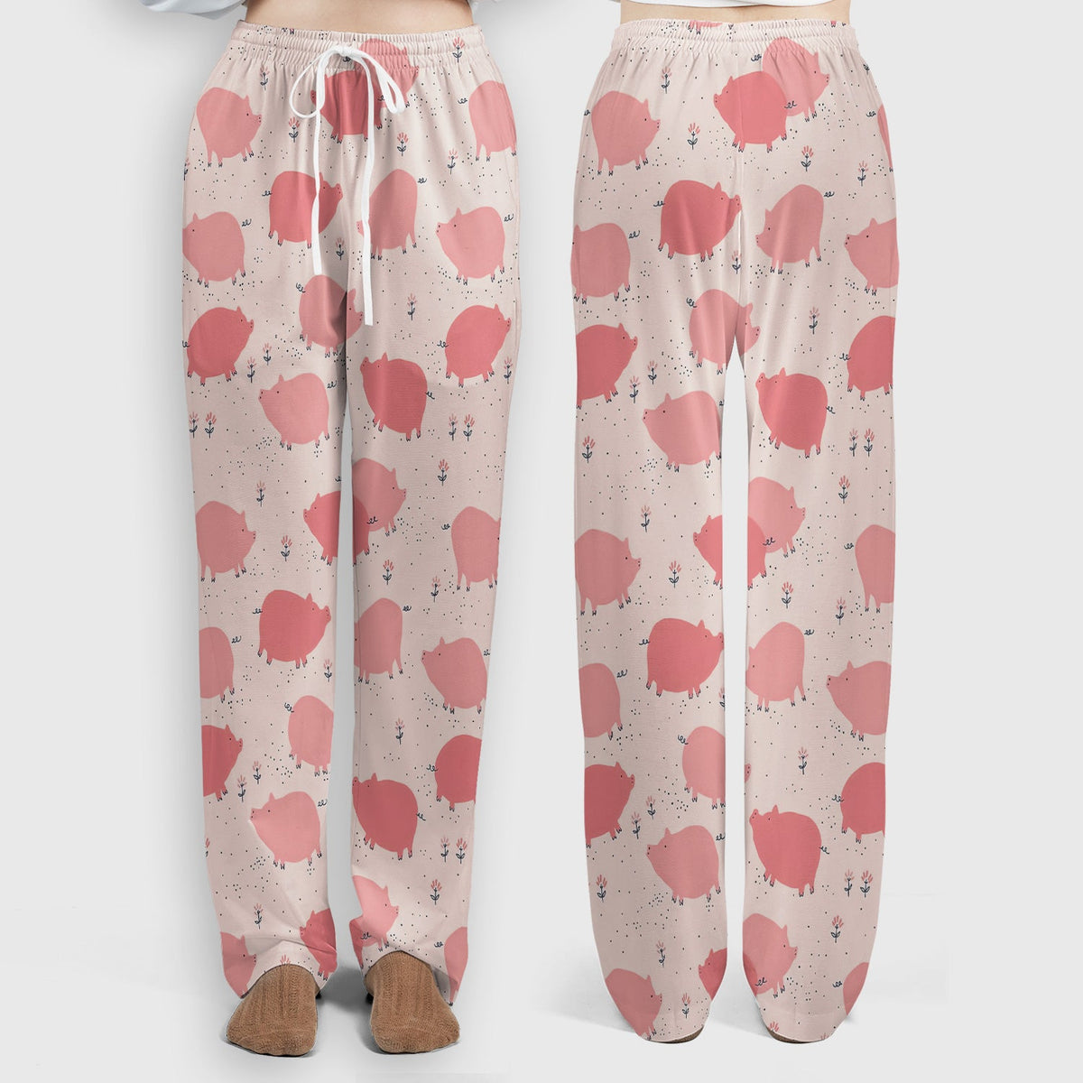 Pink Pig Farm Nurse Scrub Set
