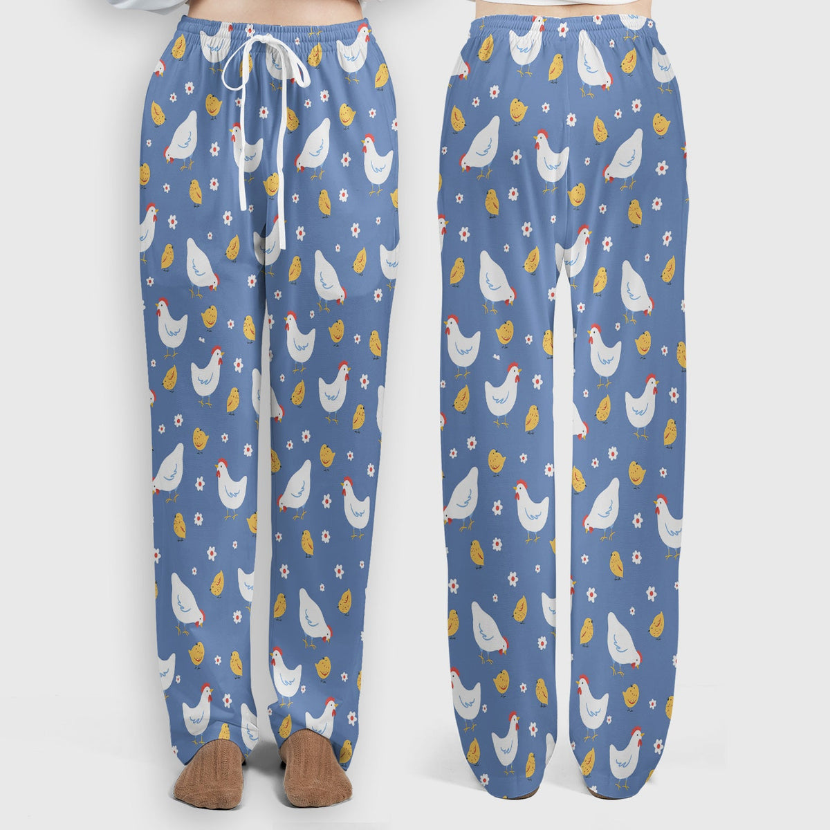 Chicken And Cute Chicks Nurse Scrub Set