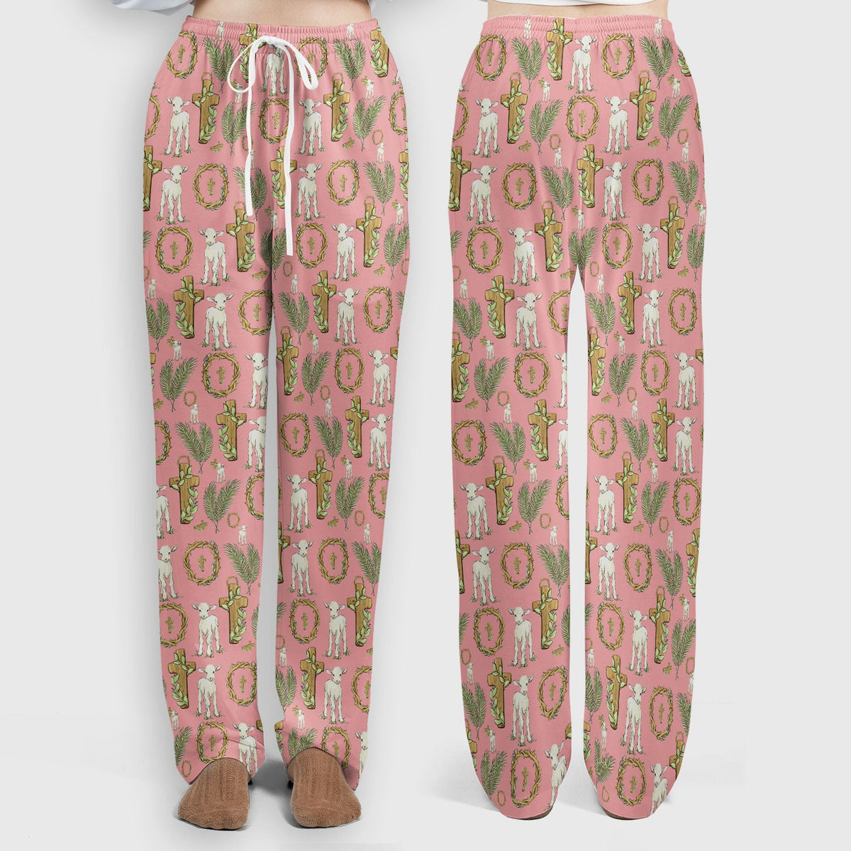 Faith Lamb Cross Nurse Scrub Set