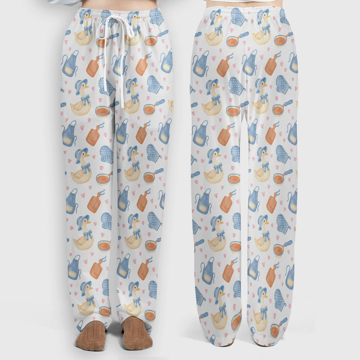 Duck Apron Kitchen Utensil Nurse Scrub Set
