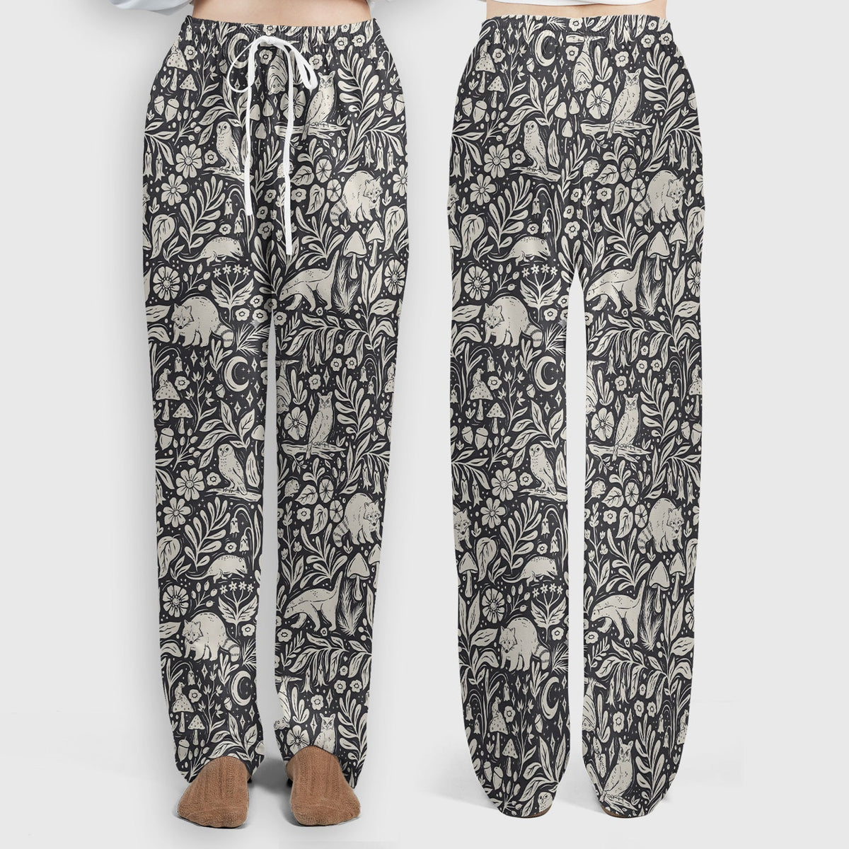 Woodland Animal Forest Nurse Scrub Set