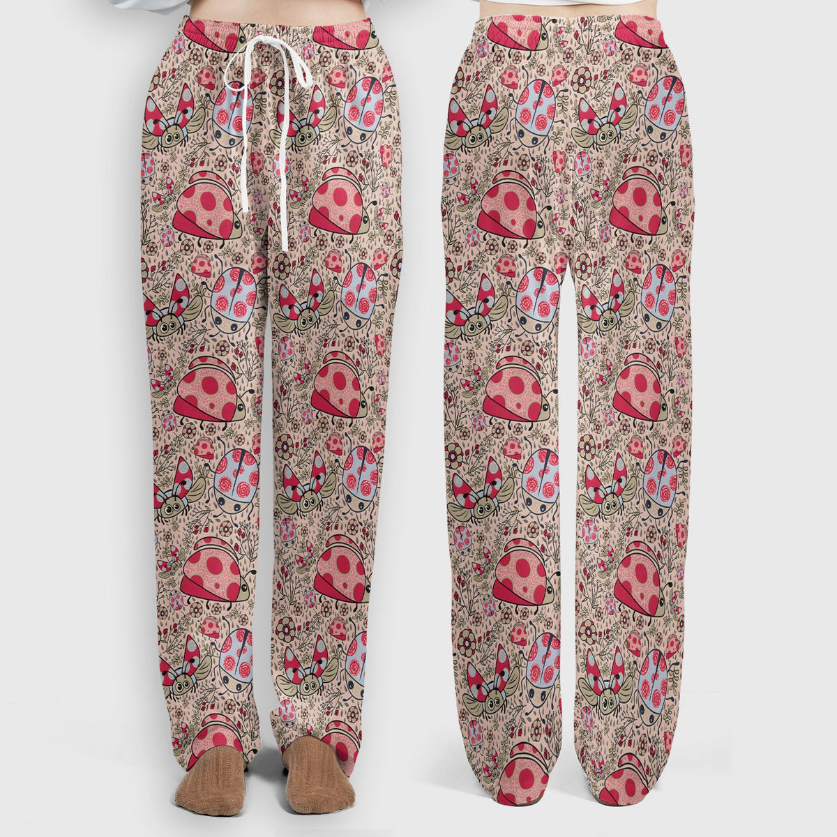 Ladybug Rain Garden Nurse Scrub Set