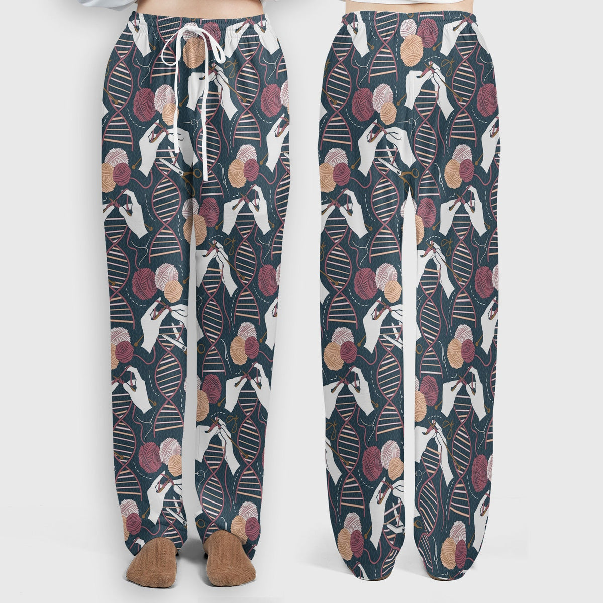 DNA Helix Yarn Nurse Scrub Set