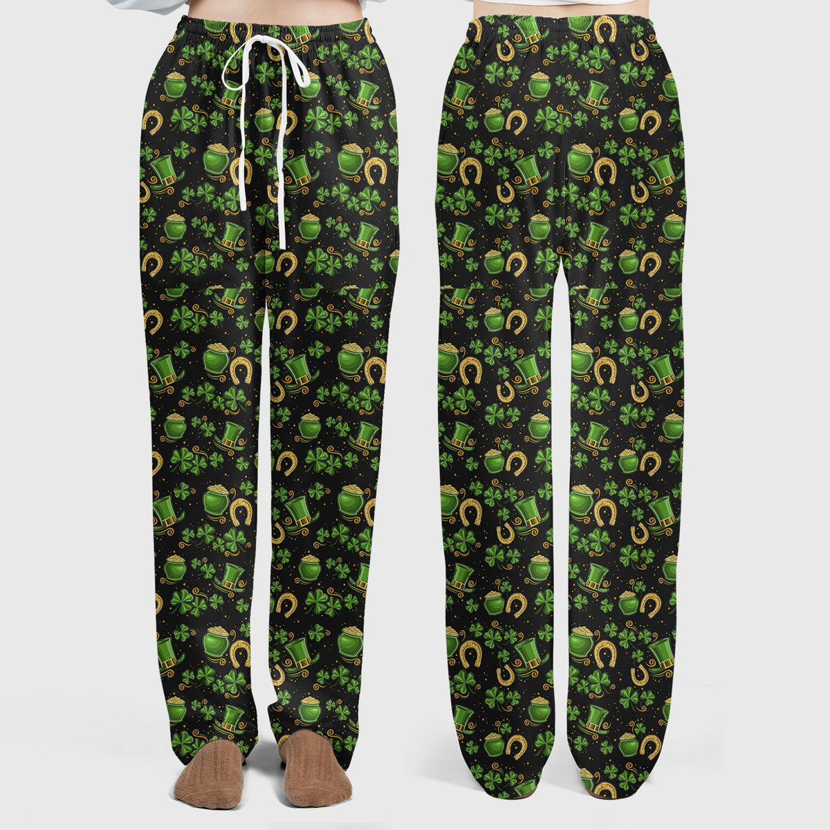 St Patrick Shamrock Nurse Scrub Set