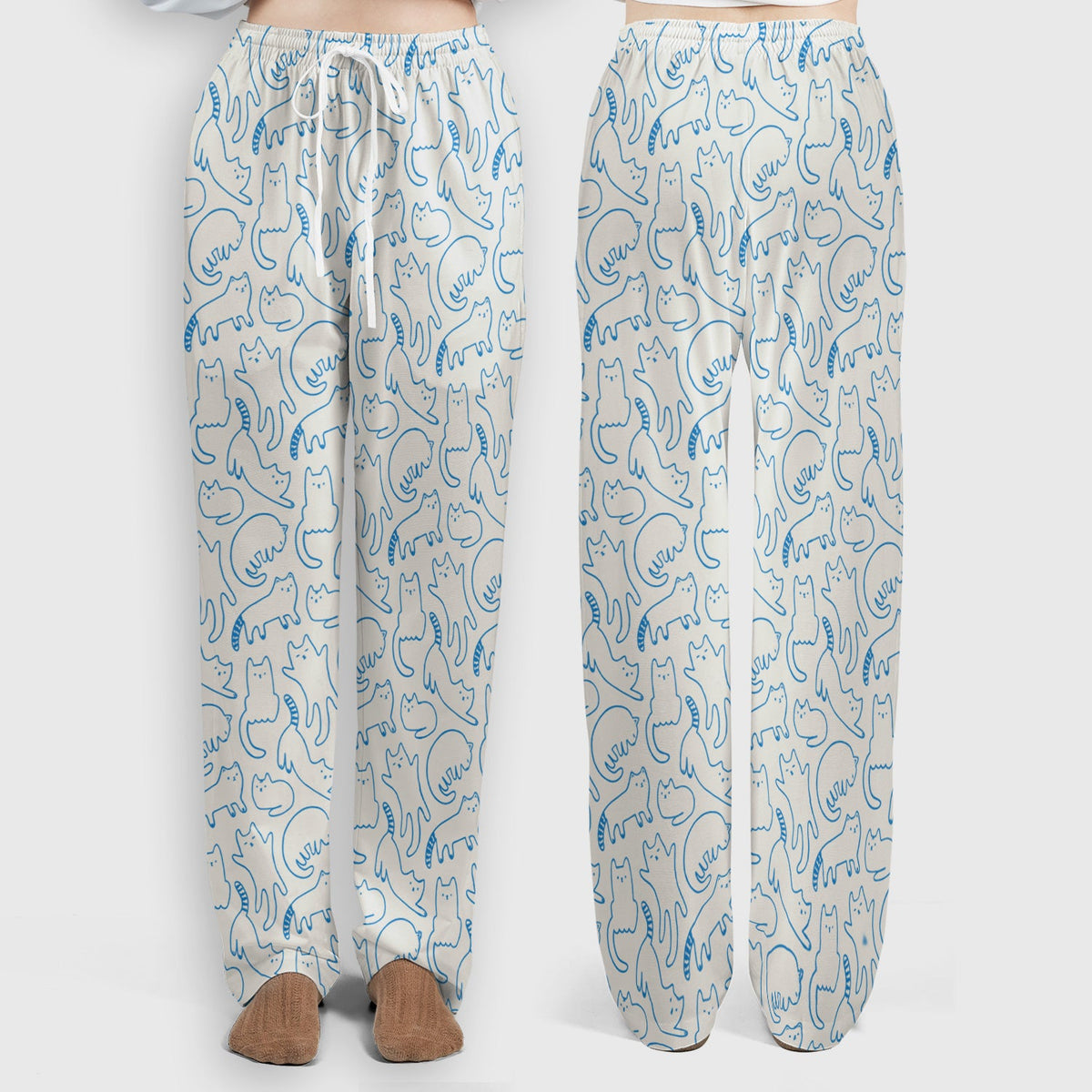 Artistic Cat Nurse Scrub Set