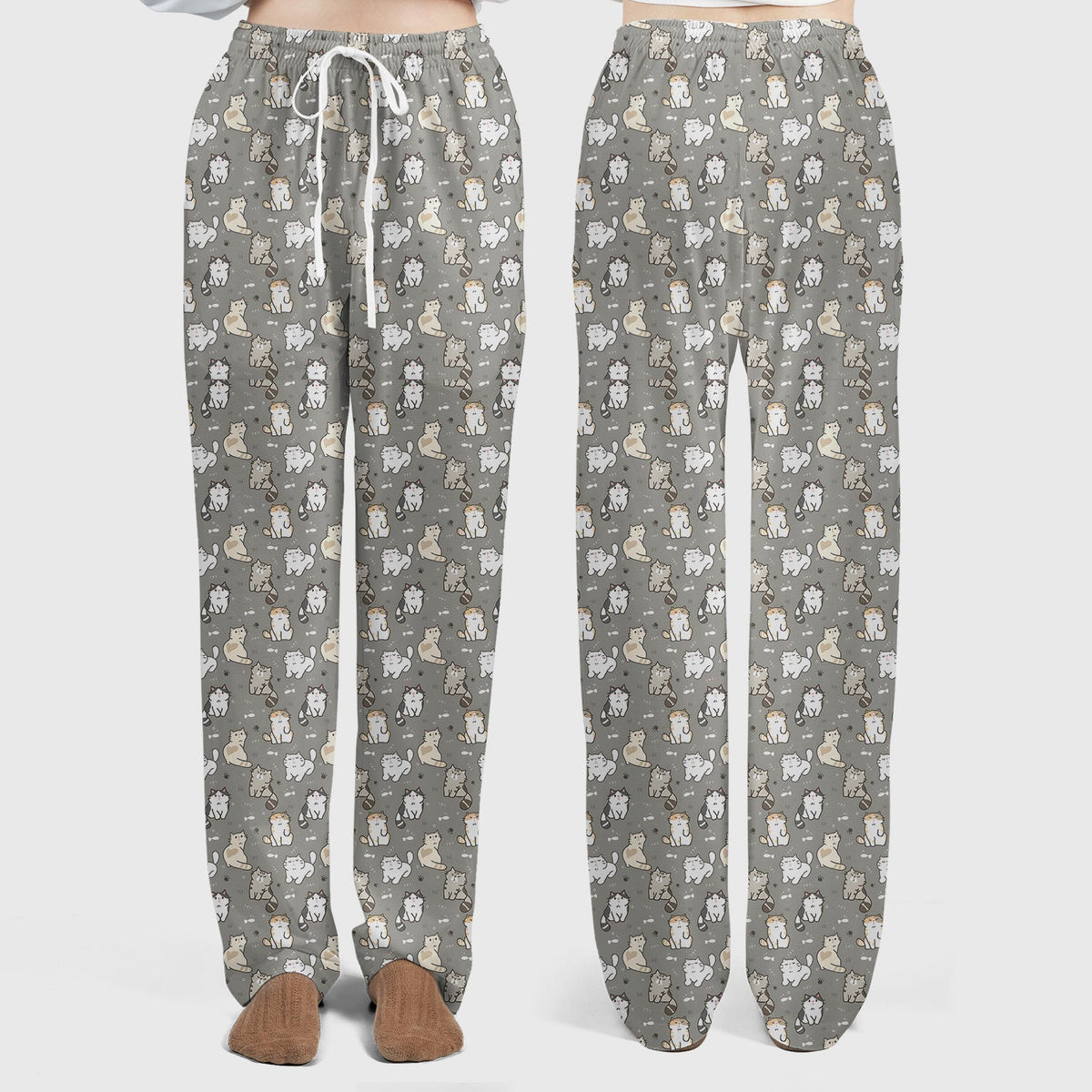 Pastel Cat Nurse Scrub Set