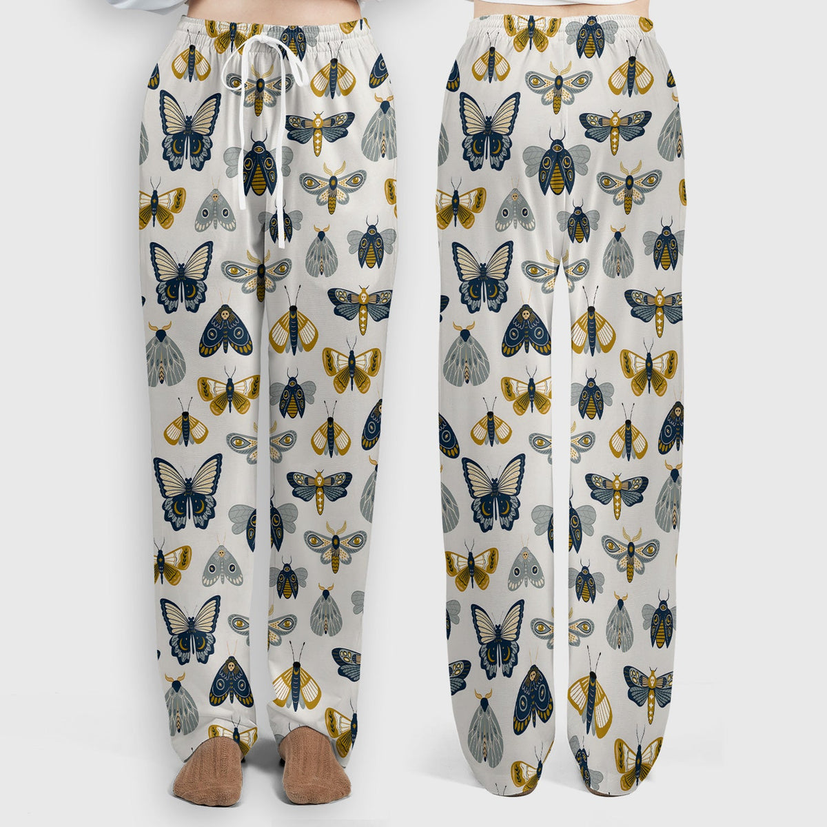 Butterfly Moth Insect Nurse Scrub Set