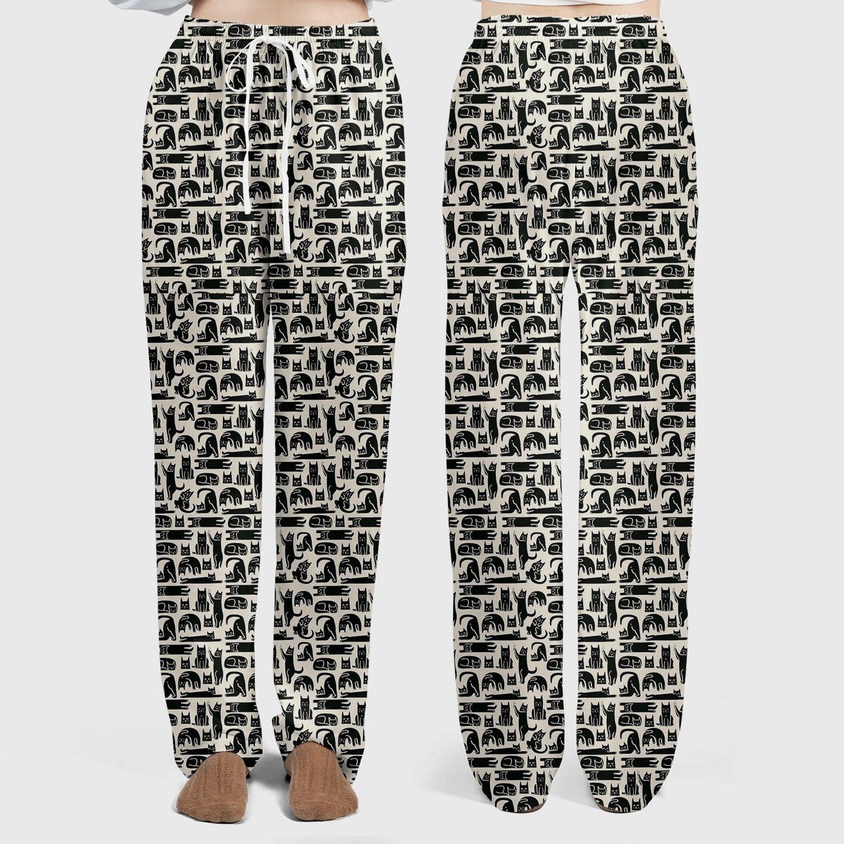 Funny Cat Poses Nurse Scrub Set