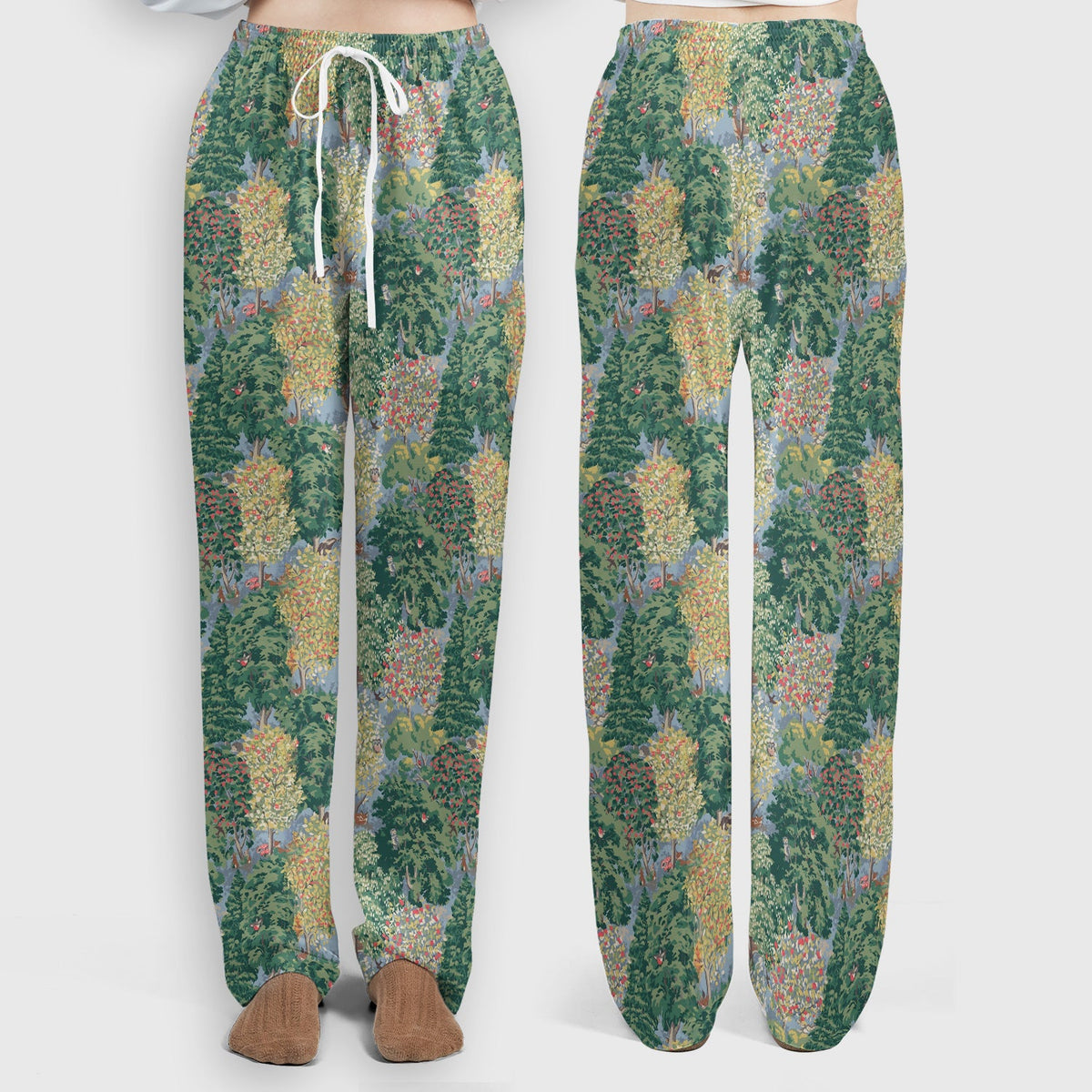 Forest Landscape Nurse Scrub Set