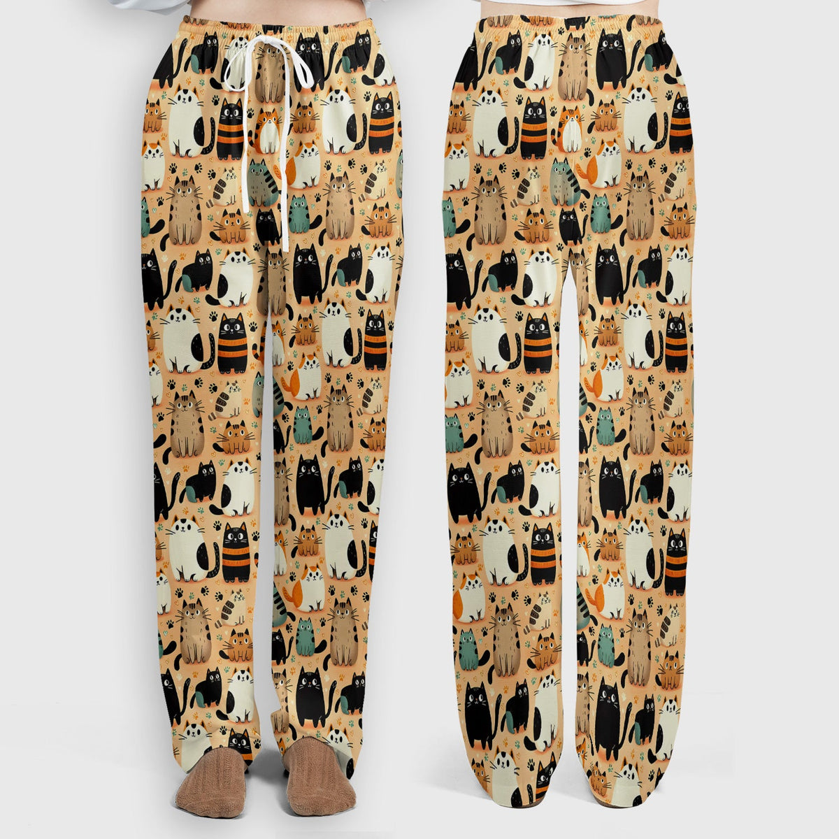 Cat Parade Doodle Nurse Scrub Set