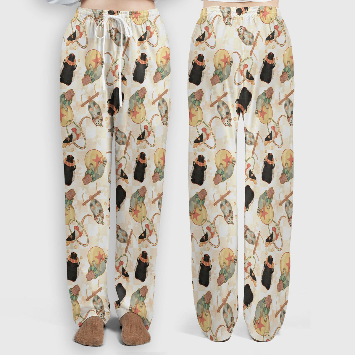 Circus Mouse Acrobat Nurse Scrub Set