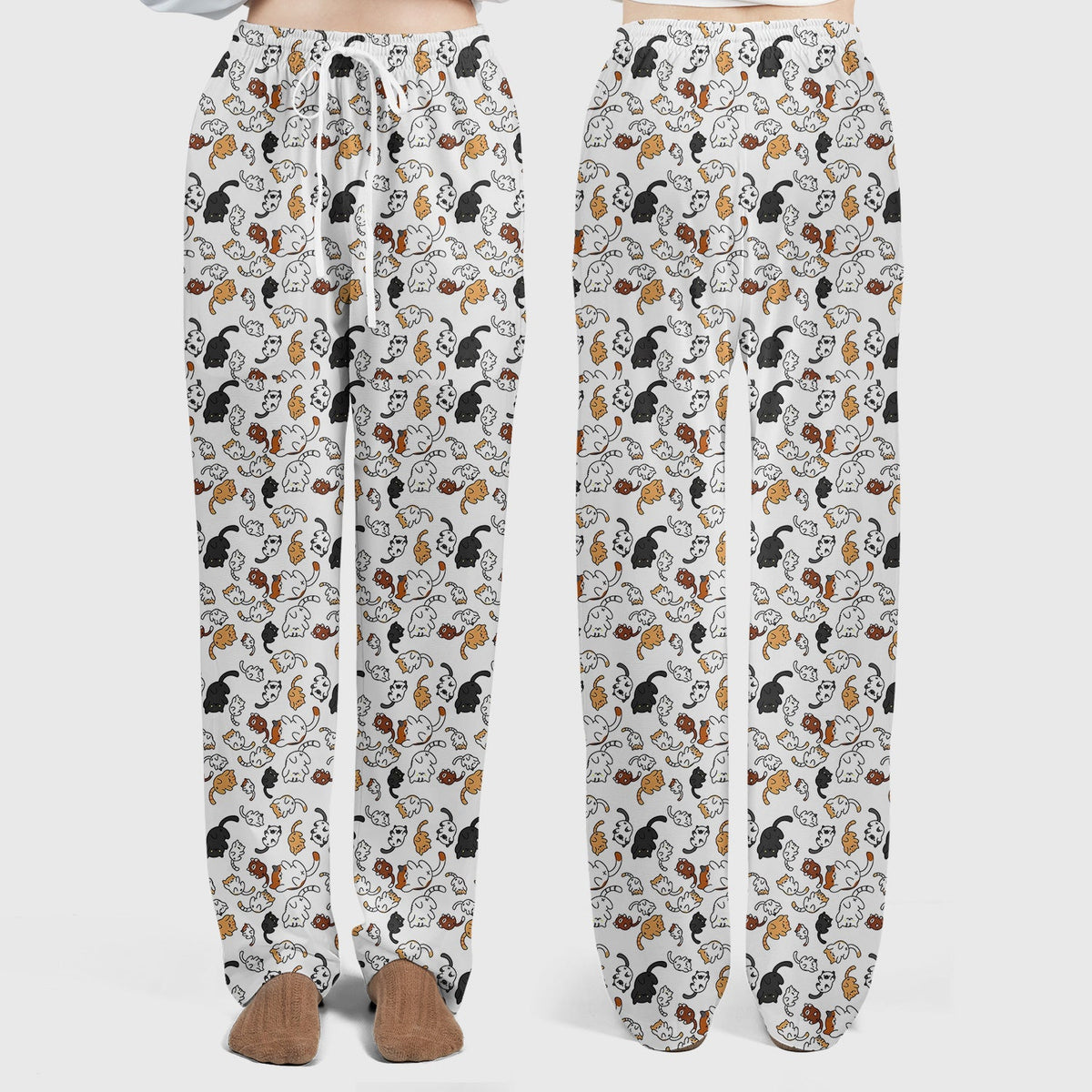 Cute Cat Nurse Scrub Set