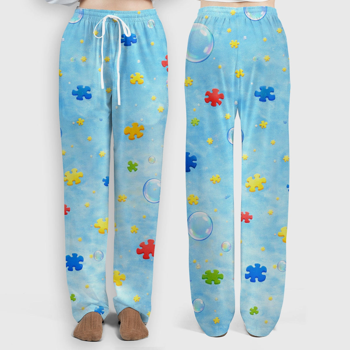 Autism Awareness Love Needs No Words Nurse Scrub Set