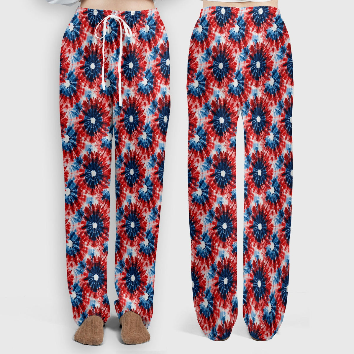 Nurse Tie Dye Firework Burst Scrub Set