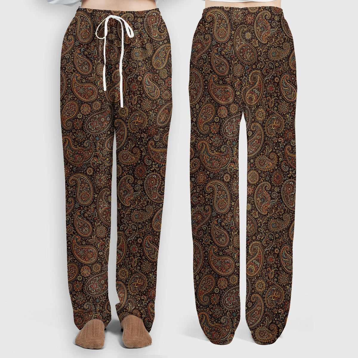 Vintage Ornate Paisley Nurse Scrub Set
