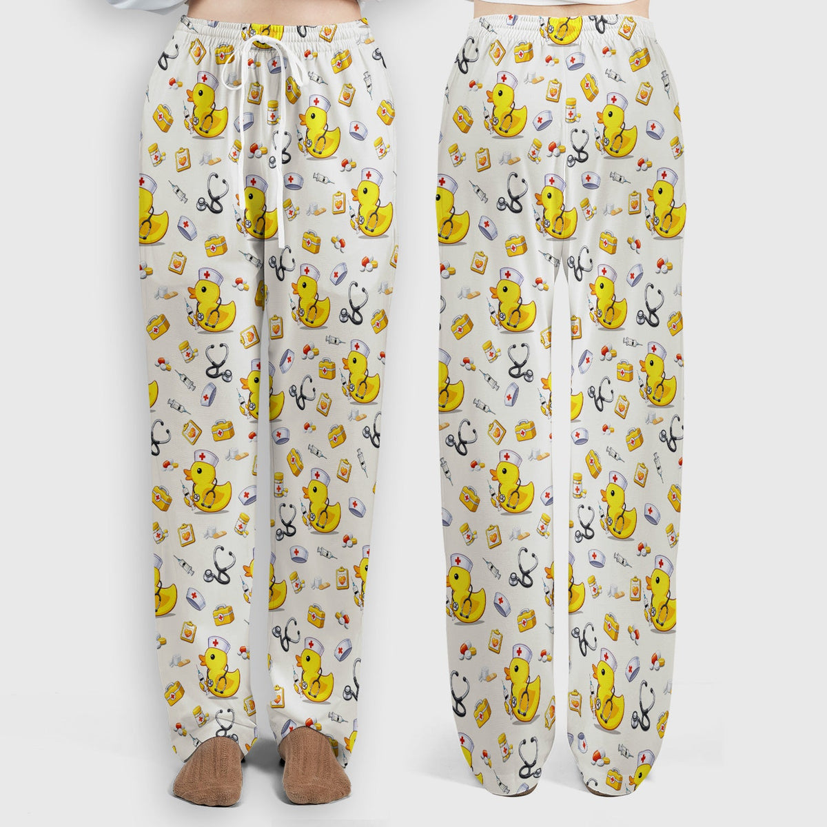 Medical Duck Nurse Scrub Set