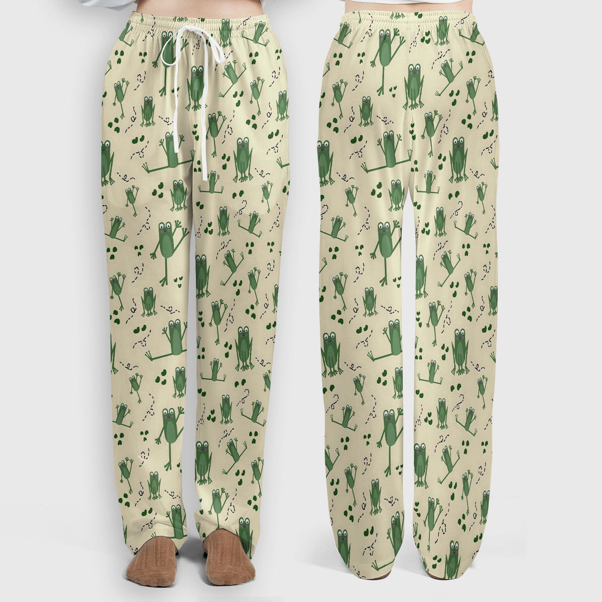 Frog And Bee Garden Scrub Cap