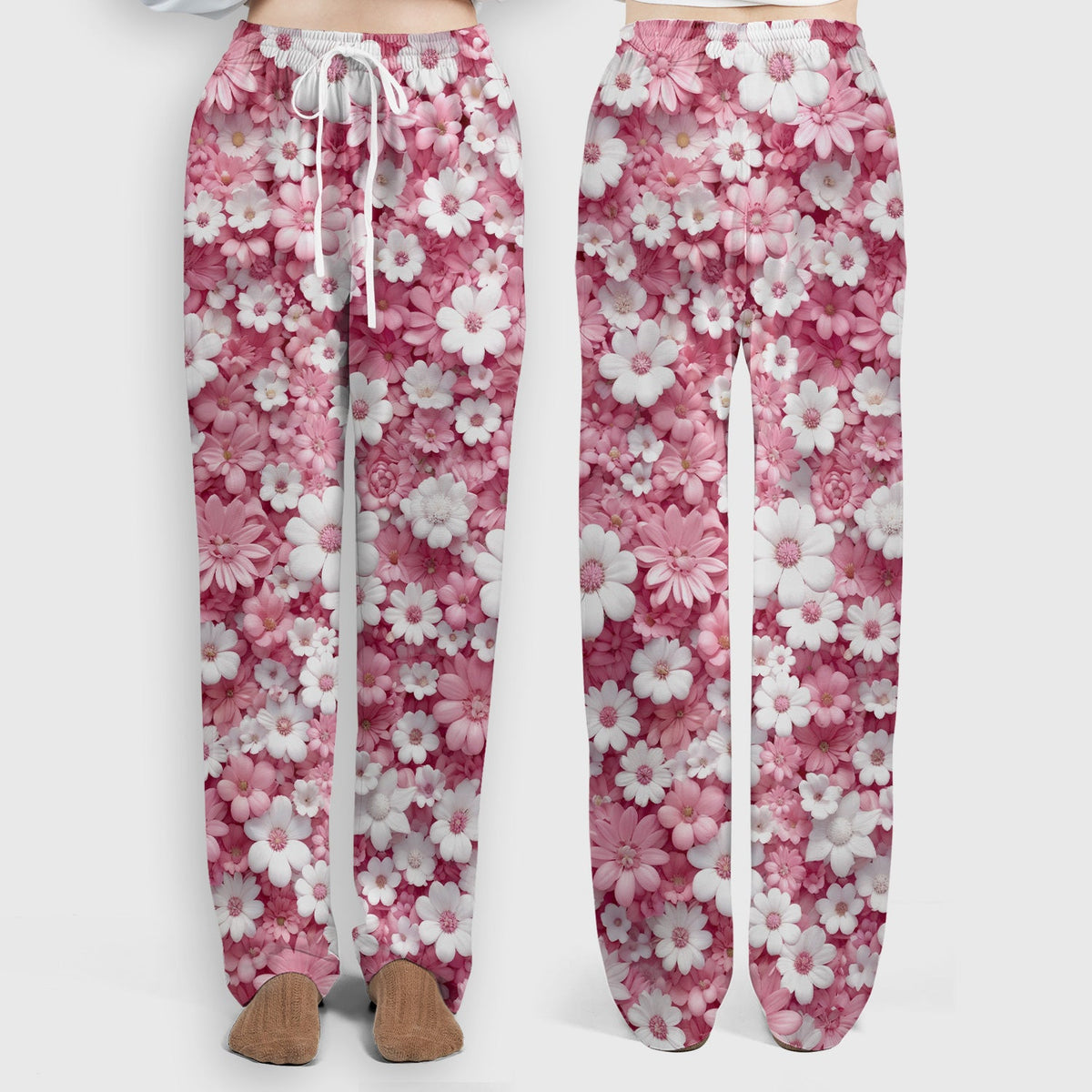 Daisy Flower Bloom Nurse Scrub Set