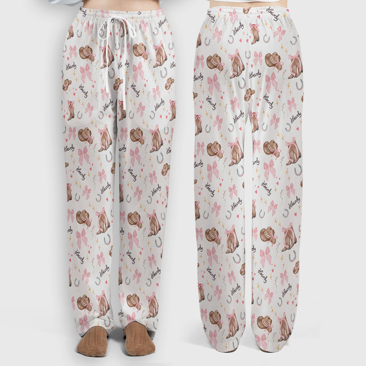 Pink Cowgirl Boots Nurse Scrub Set