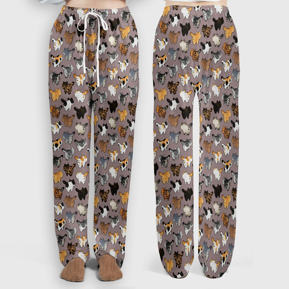Cat Butt Nurse Scrub Set