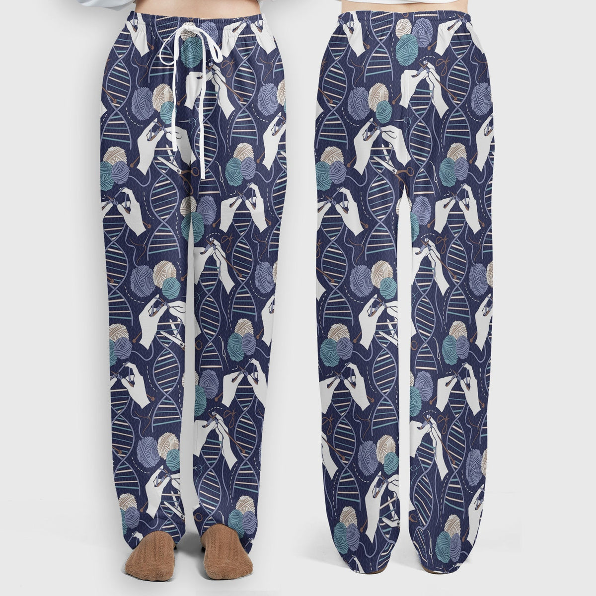 DNA Helix Yarn Nurse Scrub Set