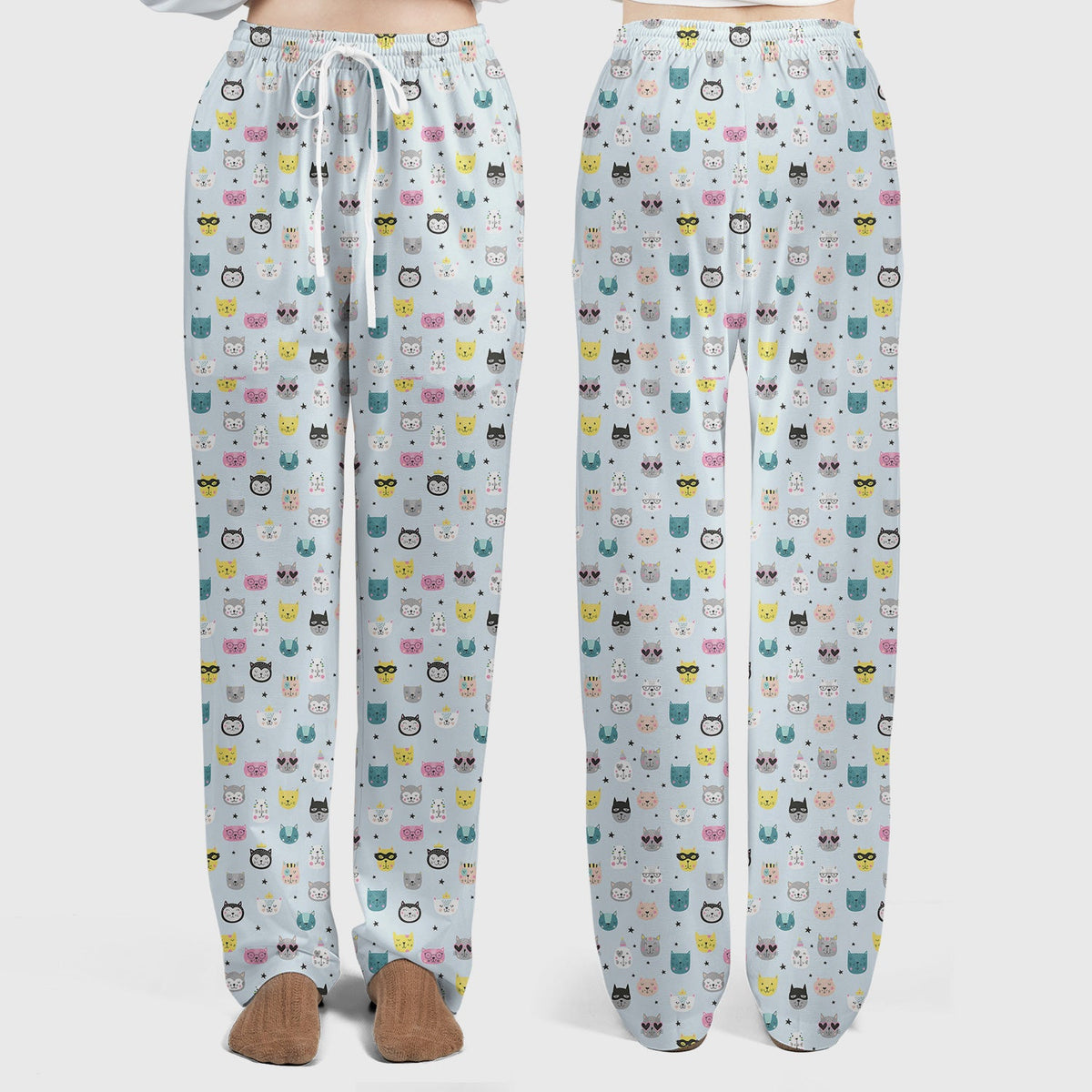 Colorful Kitty Nurse Scrub Set