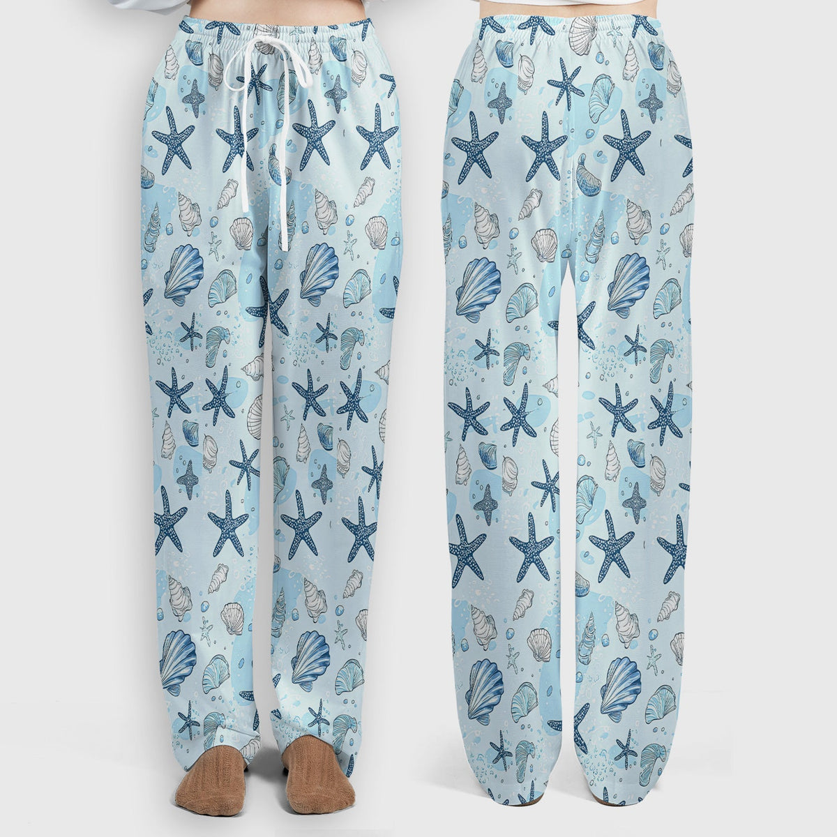 Ocean Shell Starfish Nurse Scrub Set