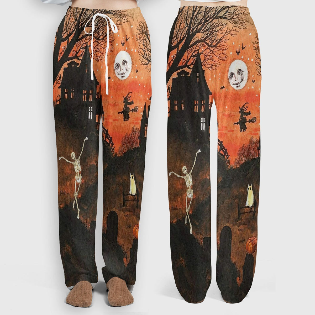 Haunted House Nurse Scrub Set - Halloween Gift