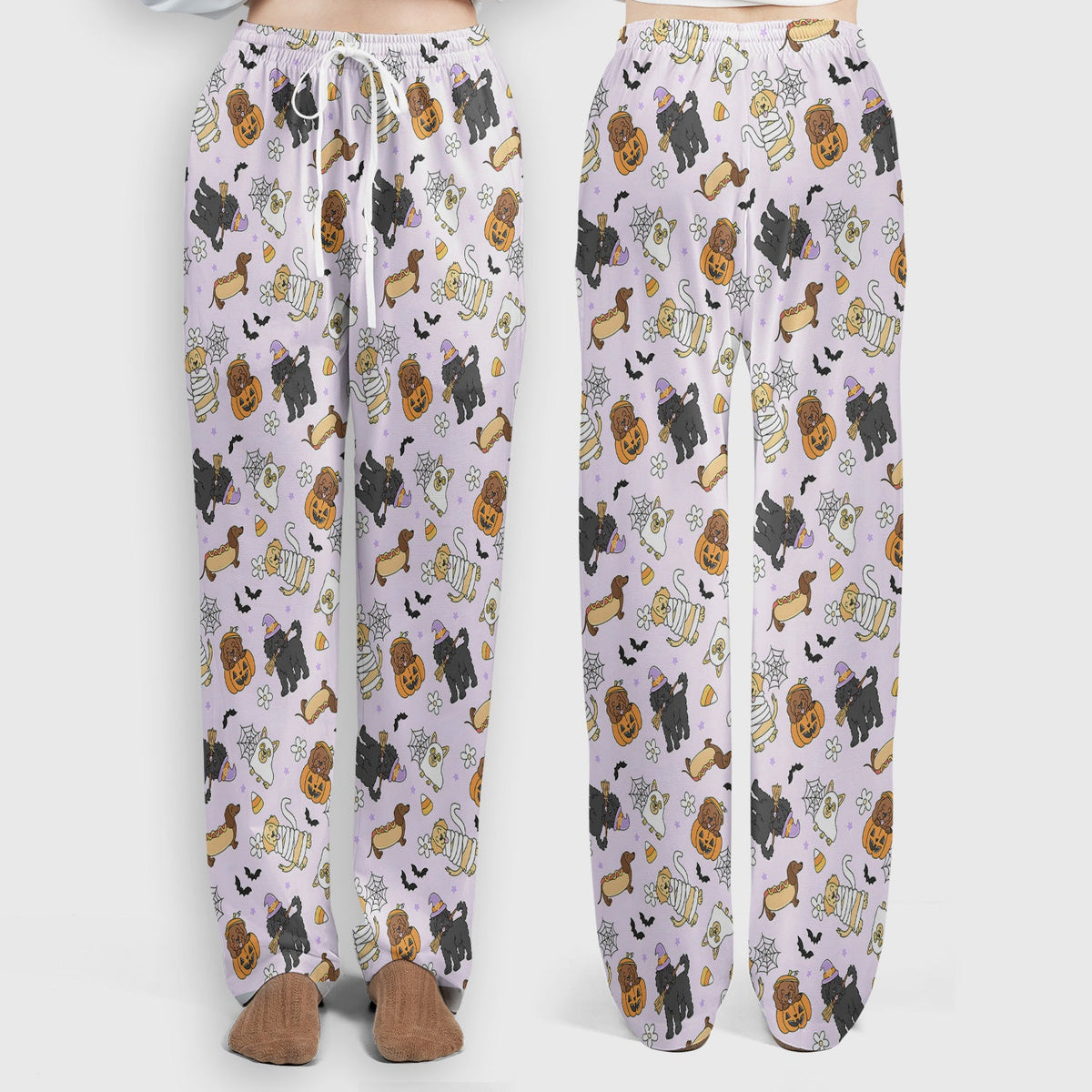 Halloween Costumed Pets Nurse Scrub Set